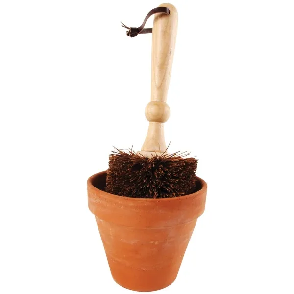 Esschert Design Blumentopf Bürste Ø 11,4 cm
