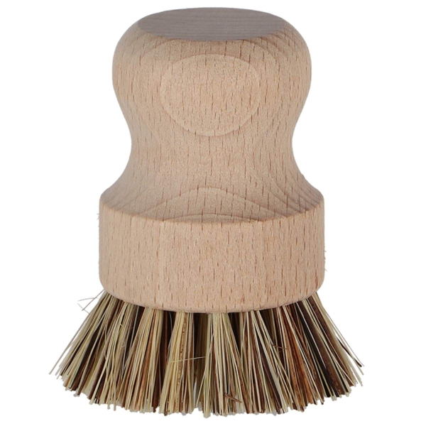 Esschert Design Blumentopfbürste aus Holz & Kokosfaserborsten