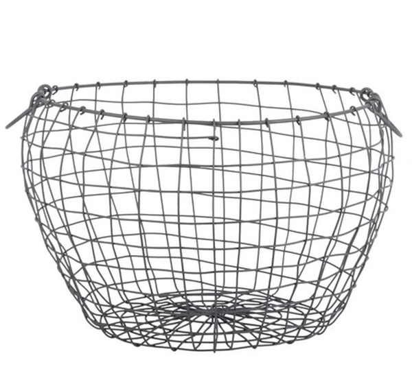 Esschert Design Drahtkorb Groß bauchige Form - Metall