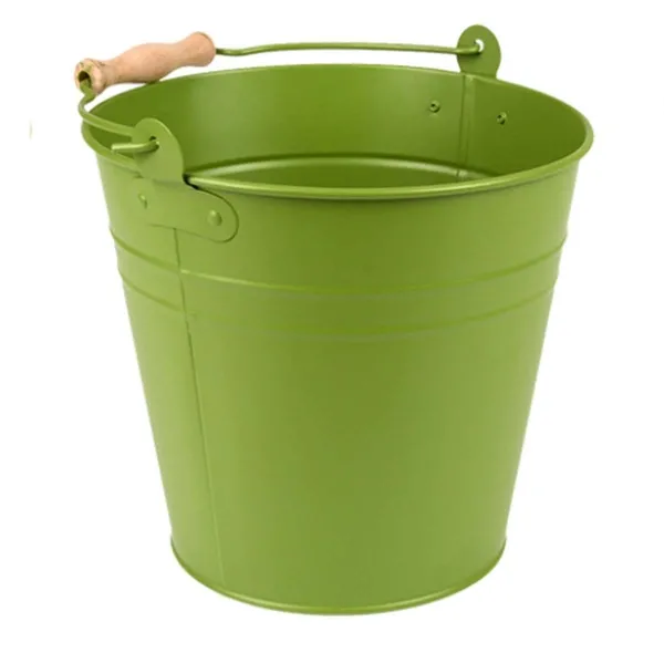 Esschert Design Eimer Grün 4,9 Liter - Metall verzinkt Esschert Design Eimer Grün 4,9 Liter - Metall verzinkt
