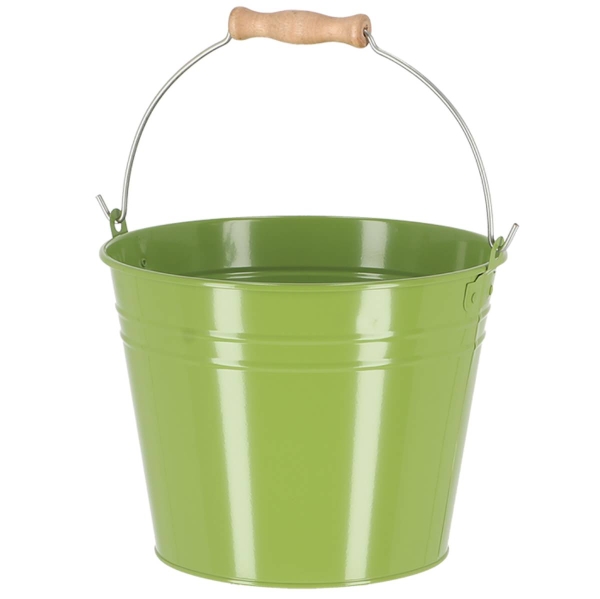 Esschert Design Eimer S Grün 4,75 Liter aus Metall
