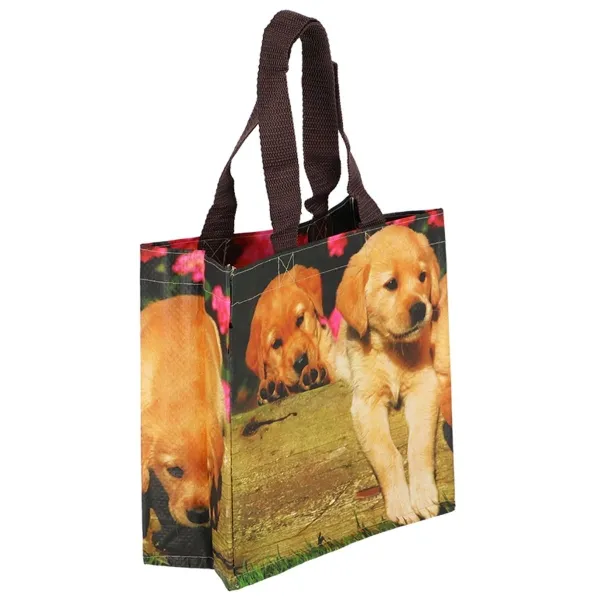 Esschert Design Einkaufstasche Hundewelpen S - Kunststoff