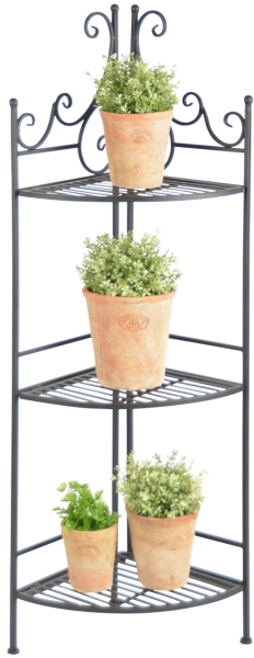 Esschert Design Etagere 1/4 Kreis faltbar - Metall