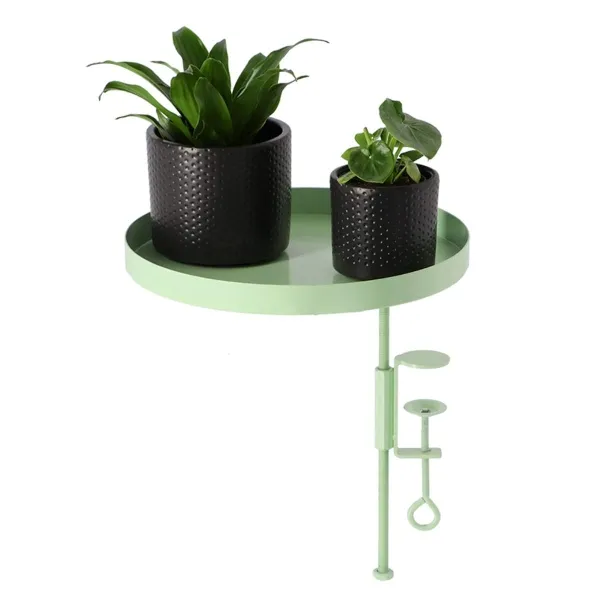 Esschert Design Fensterbankhalterung Schilfgrün L rund Ø 24 cm - Metall