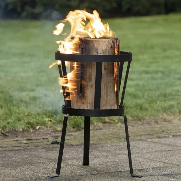 Esschert Design Feuerkorb für Schwedenfeuer