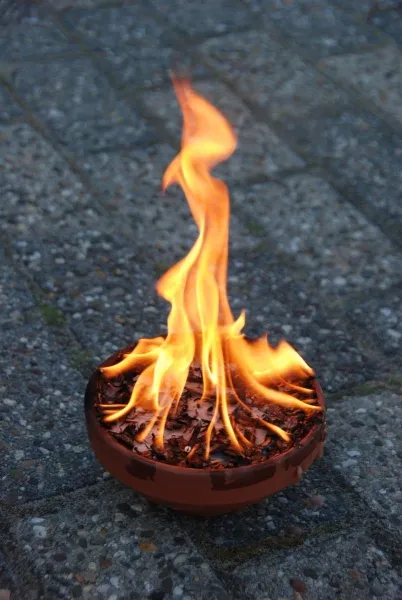 Esschert Design Feuertopf mit 2 Stunden Brenndauer