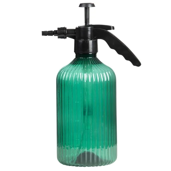 Esschert Design Flaschen-Pflanzenpumpsprüher Grün transparent - Kunststoff