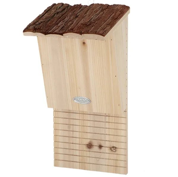 Esschert Design Fledermauskasten mit Rindendach aus 100 % FSC® Tannenholz