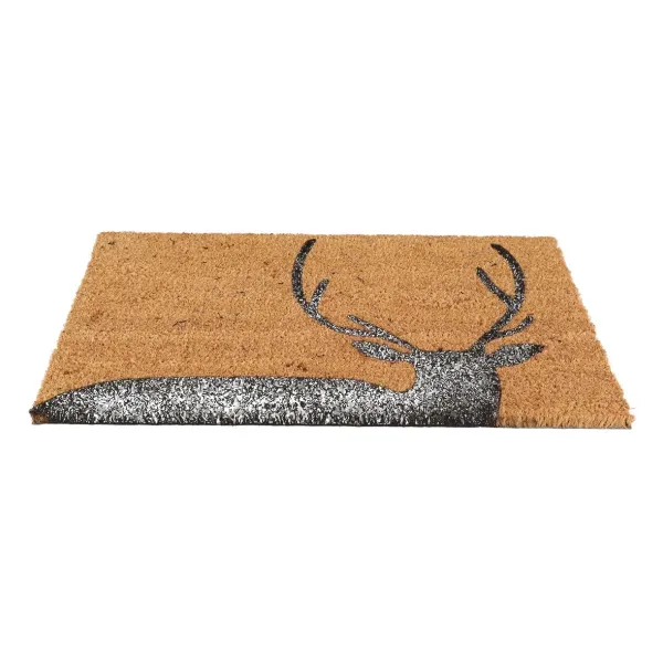 Esschert Design Fußmatte Hirsch 40 x 60 cm - Kokosfaser
