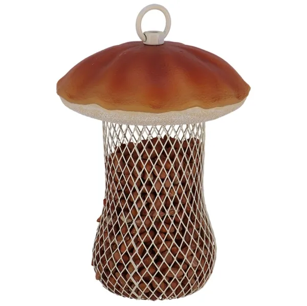 Esschert Design Futterstelle Steinpilz Braun-Beige - Eisen