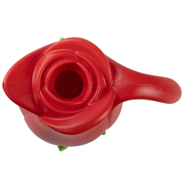 Esschert Design Gießkann Rose rot 1,55 Liter aus HDPE