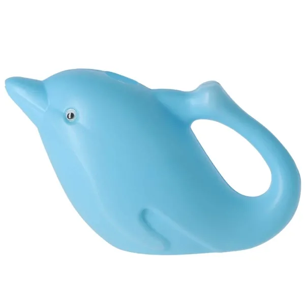 Esschert Design Gießkanne Delphin Hellblau 1,5 Liter - Kunststoff