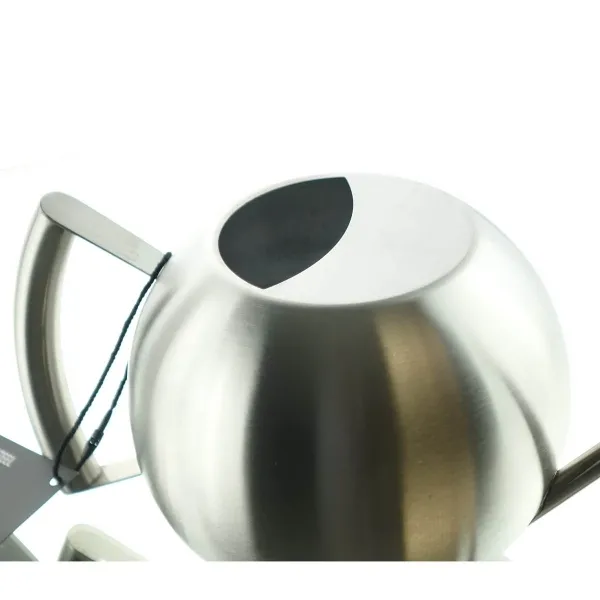 Esschert Design Gießkanne Edelstahl kugelrund