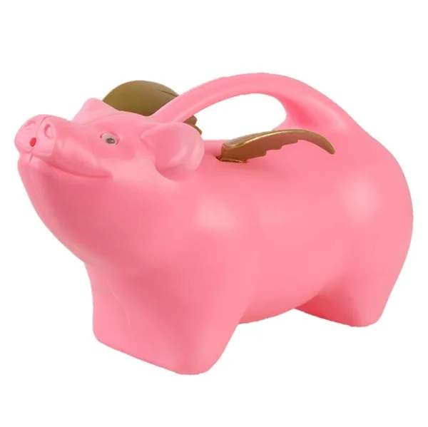 Esschert Design Gießkanne Fliegendes Schwein Rosa & Goldfarben 2,1 Liter Esschert Design Gießkanne Fliegendes Schwein Rosa & Goldfarben 2,1 Liter