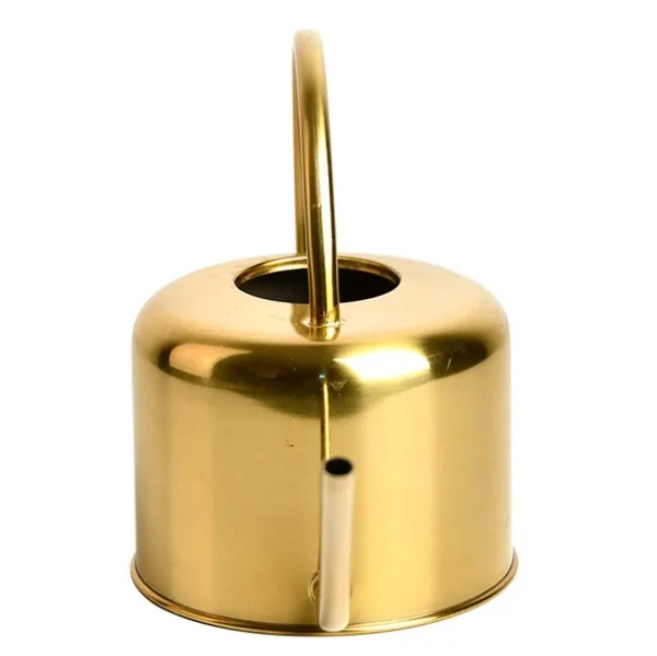Esschert Design Gießkanne Goldfarben 0,975 Liter aus Metall