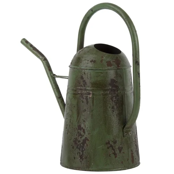 Esschert Design Gießkanne Vintage Grün M 4,7 Liter Volumen - Metall
