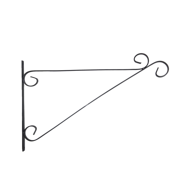 Esschert Design Hanging Basket Haken Flacheisen elegant Größe XL