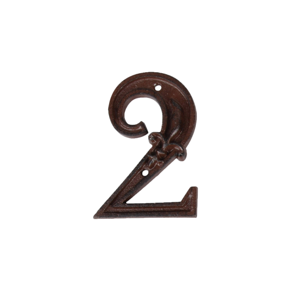 Esschert Design Hausnummern Ziffer 2