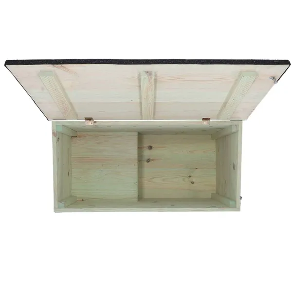 Esschert Design Igelhaus XL 78,5 x 38,5 cm - 100 % FSC® Holz & Bitumen