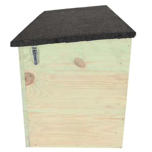 Esschert Design Igelhaus XL 78,5 x 38,5 cm - 100 % FSC® Holz & Bitumen