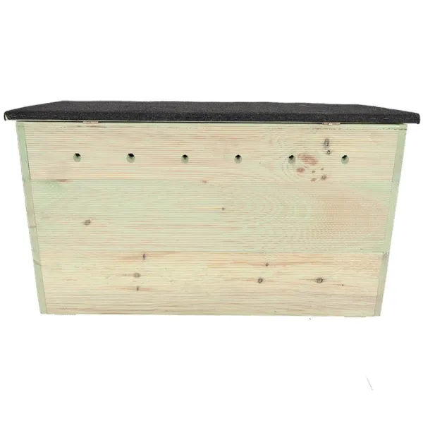 Esschert Design Igelhaus XL 78,5 x 38,5 cm - 100 % FSC® Holz & Bitumen