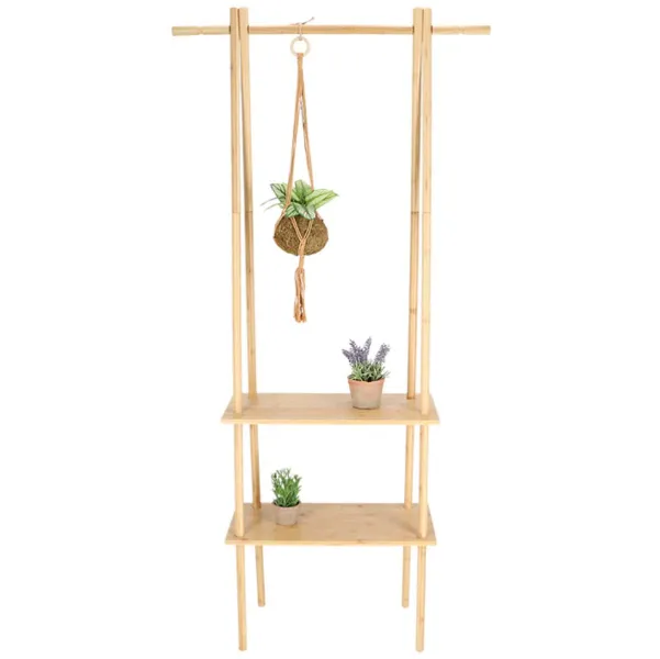 Esschert Design Indoor Kombi-Etagere L - L: 82 cm x T: 28,5 cm x H: 173,5 cm