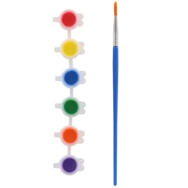 Esschert Design Kinder Blumentopf Insekten PIY mit 6 Farben & Pinsel