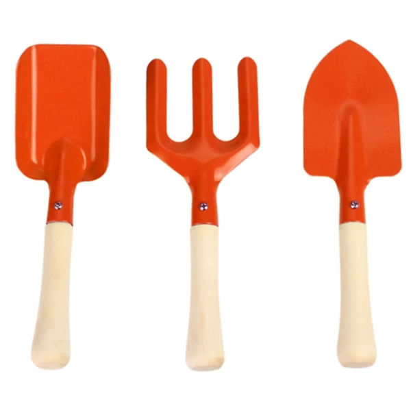 Esschert Design Kinder Gartenset Orange 3 teiliges Set