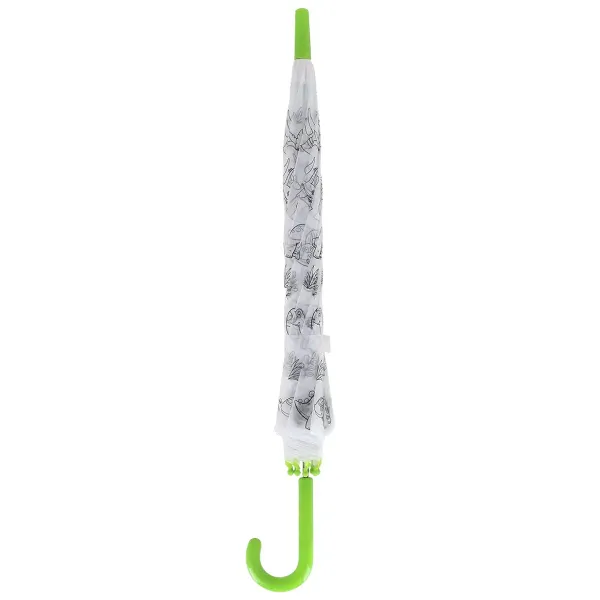 Esschert Design Kinder Regenschirm Dinosaurier Paint it Yourself zum Ausmalen