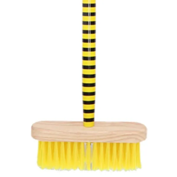 Esschert Design Kinderbesen Gelb Insektenmotiv 86 cm - Metall