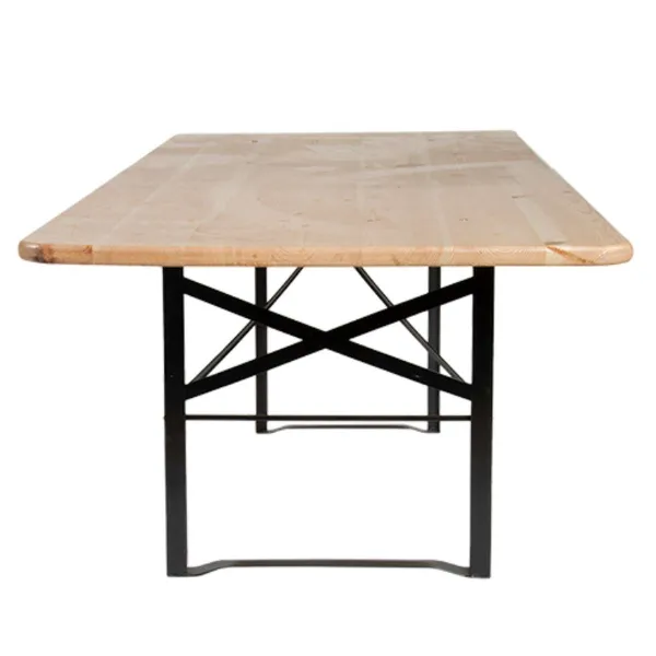 Esschert Design Kinderbiertisch - Erlenholz & Metall