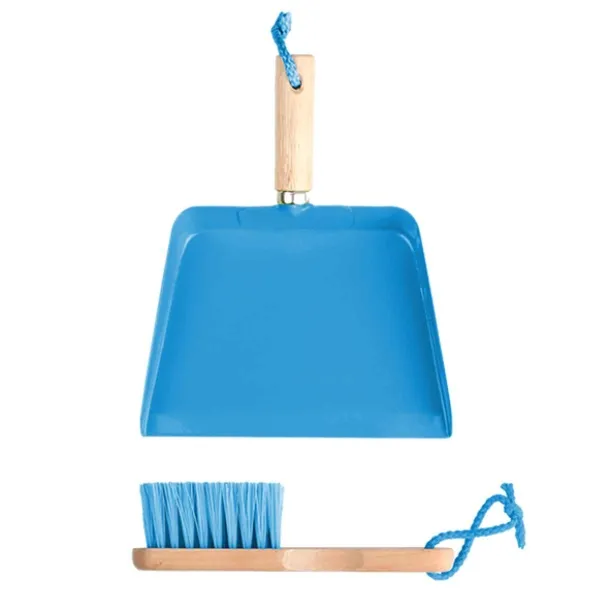 Esschert Design Kinderhandfeger & Kehrblech Blau - FSC® Holz & Metall Esschert Design Kinderhandfeger & Kehrblech Blau - FSC® Holz & Metall