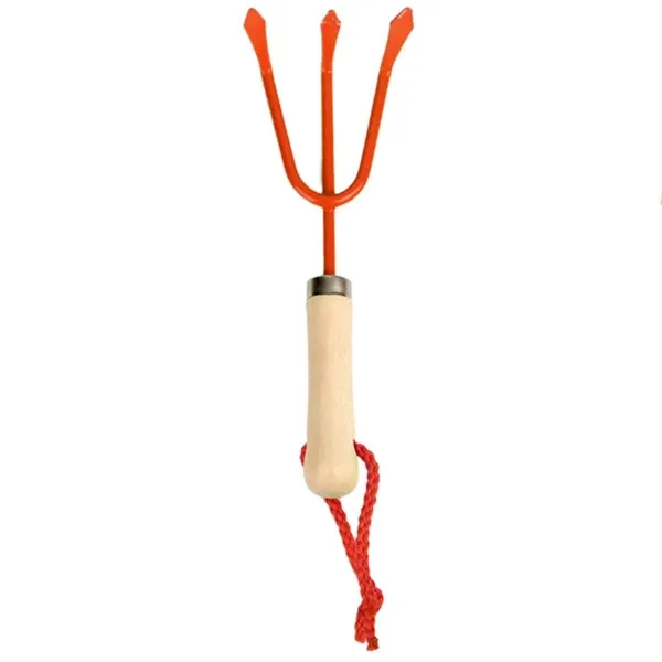Esschert Design Kinderhandharke Orange - FSC® Holz & Metall