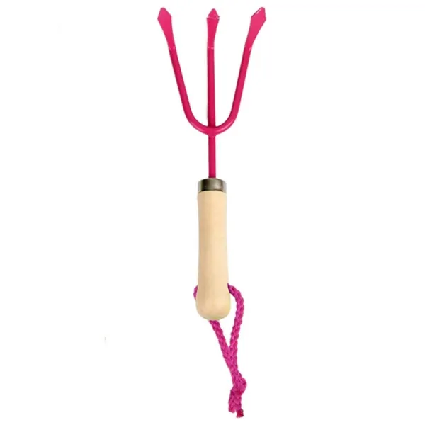 Esschert Design Kinderhandharke Pink - FSC® Holz & Metall Esschert Design Kinderhandharke Pink - FSC® Holz & Metall