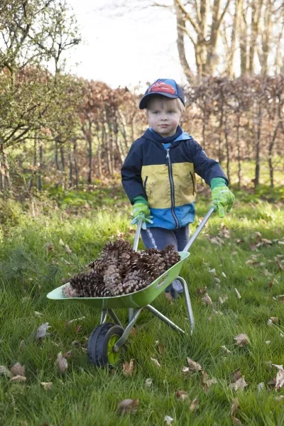 Esschert Design Kinderschubkarre grün