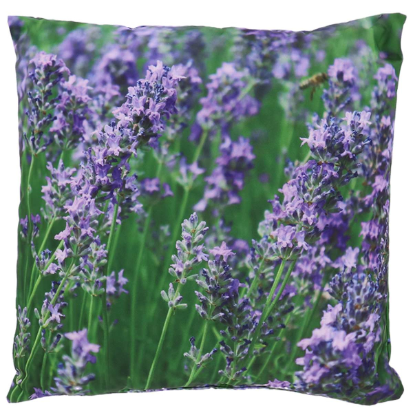 Esschert Design Kissen Outdoor S Lavendel 37,5 x 37,5 cm