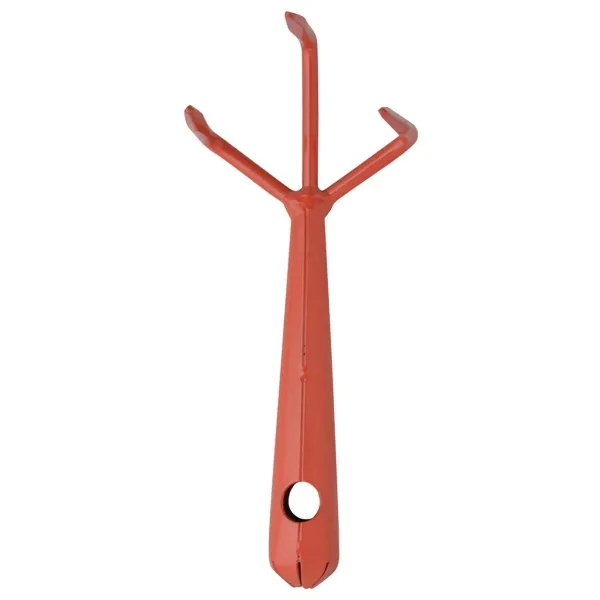 Esschert Design Kleine Handharke Rot 15 cm - Metall