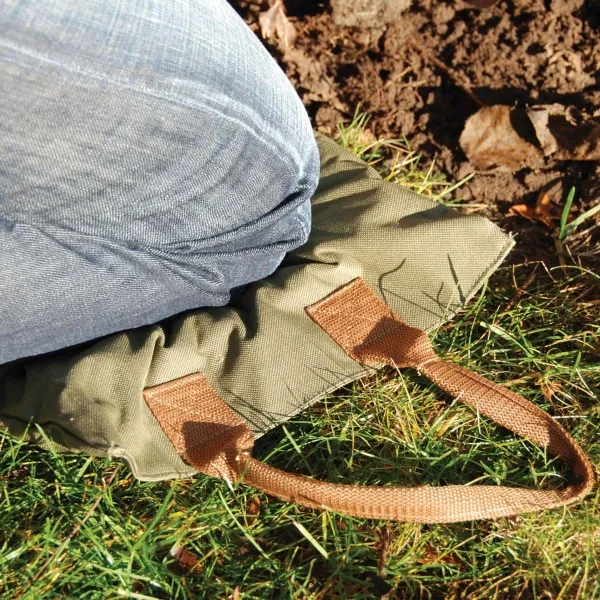 Esschert Design Kniekissen Olivgrün für die Gartenarbeit