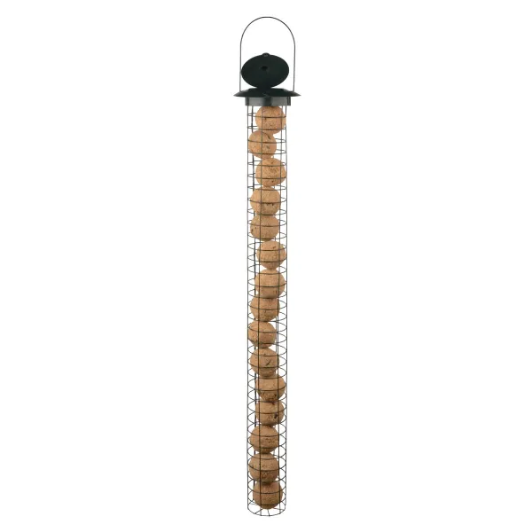 Esschert Design Meisenknödelautomat für 15 Knödel 82,5 cm - PC & Stahl