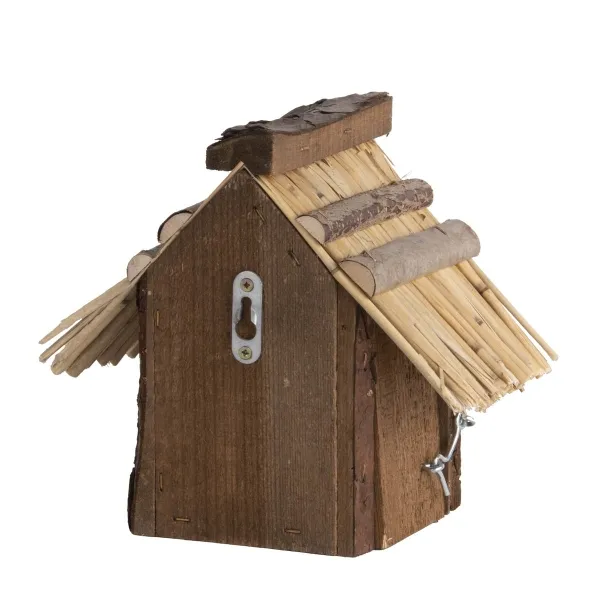 Esschert Design Nistkasten Zaunkönig mit Strohdach
