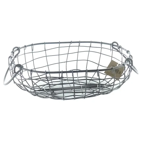 Esschert Design Ovaler Drahtkorb Braun 27 cm Esschert Design Ovaler Drahtkorb Braun 27 cm