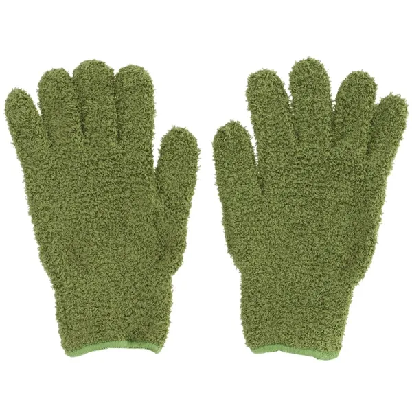 Esschert Design Pflanzen-Staubhandschuhe Grün - Mikrofaser