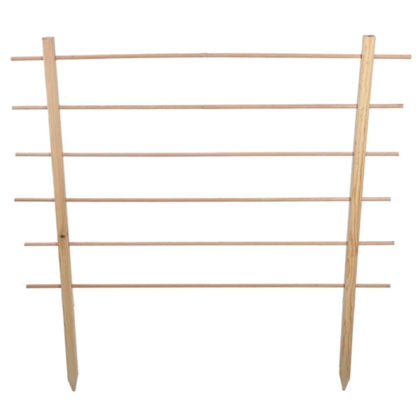 Esschert Design Pflanzenspalier S 100 x 100 cm 100 % FSC® Kiefern- & Buchenholz