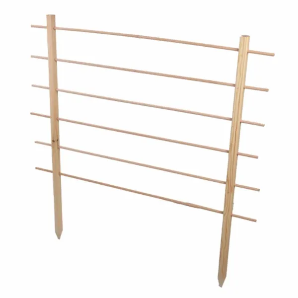 Esschert Design Pflanzenspalier S 100 x 100 cm 100 % FSC® Kiefern- & Buchenholz