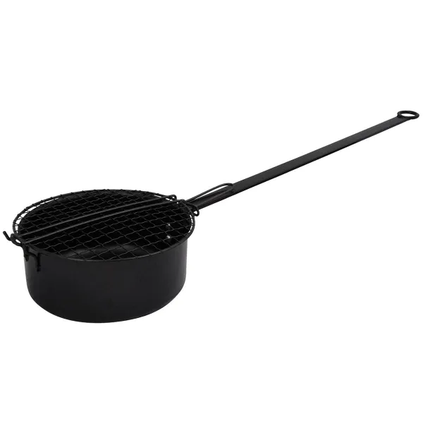 Esschert Design Popcornpfanne - Karbonstahl Esschert Design Popcornpfanne - Karbonstahl