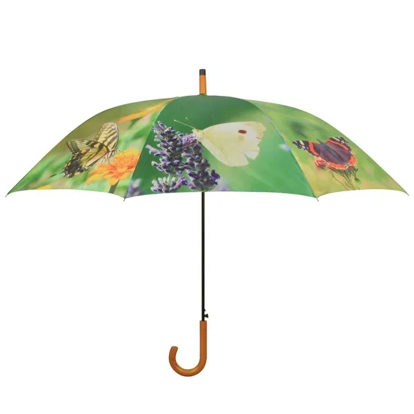Esschert Design Regenschirm 8 heimische Schmetterlinge Ø 120 cm