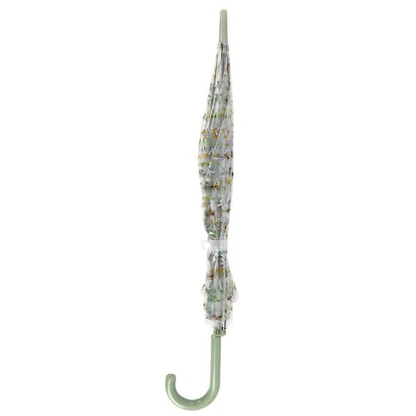 Esschert Design Regenschirm Automatik transparent mit Bienenmuster Ø 83 cm