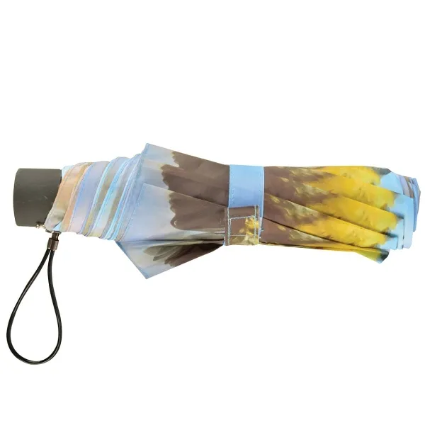 Esschert Design Regenschirm mit Blaumeisen Motiv zusammenfaltbar