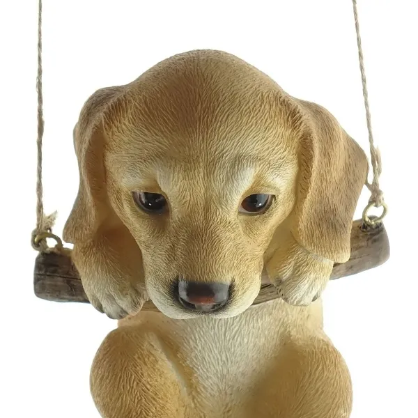 Esschert Design Schaukelnder Hunde-Welpe Konni Labrador - Polyresin Esschert Design Schaukelnder Hunde-Welpe Konni Labrador - Polyresin