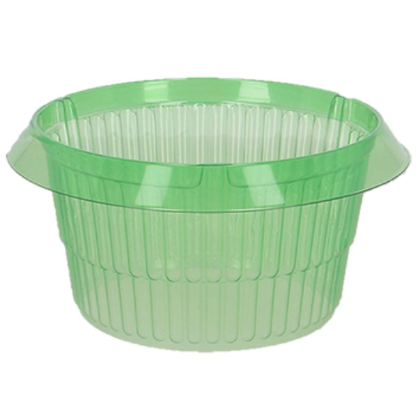 Esschert Design Schneckenkragen Grün transparent im 12er-Pack - Kunststoff